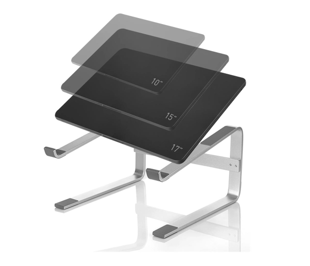 Spacetronik Wysoka podstawka pod laptopa SPP103S Srebrna - 1153986 - zdjęcie 2